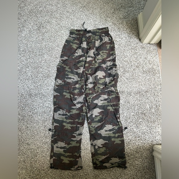 Camo Parachute Pants - Picture 1 of 3